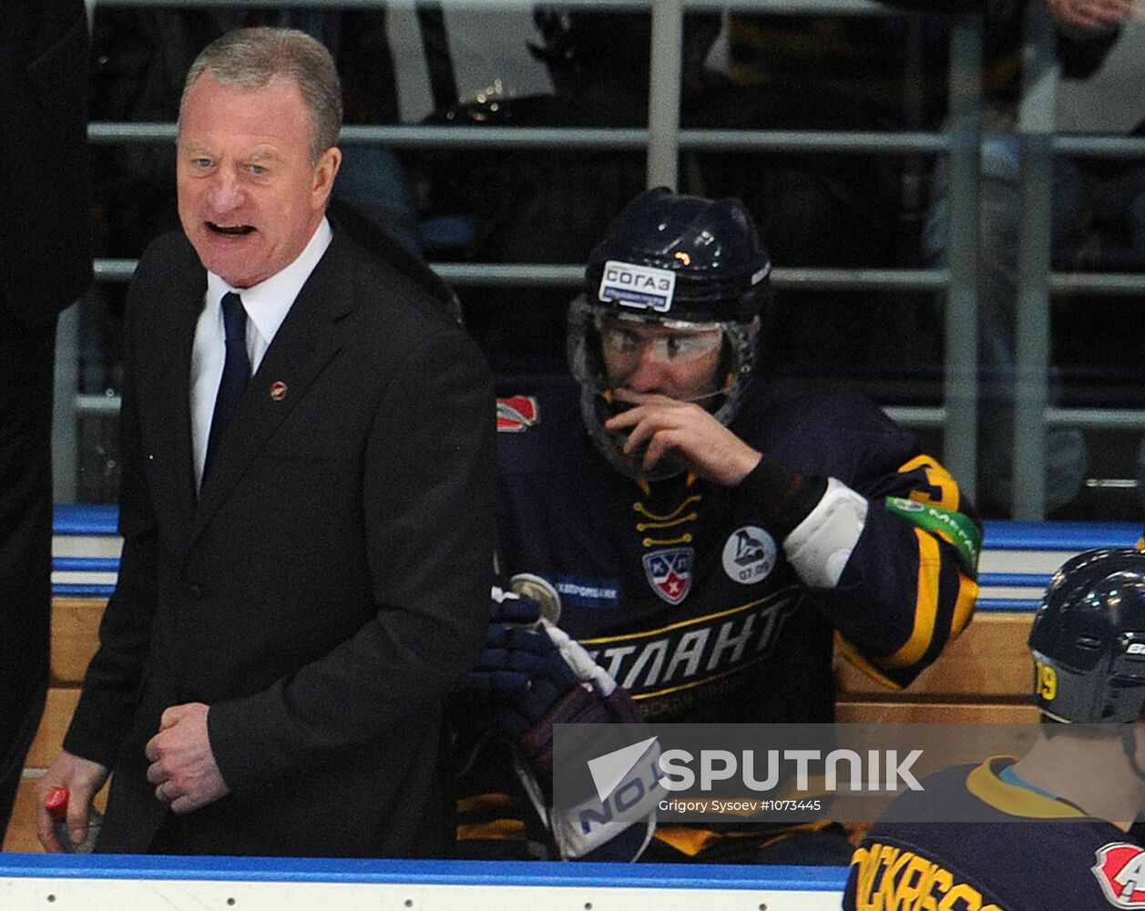 Hockey KHL. Match "Atlant" – SKA
