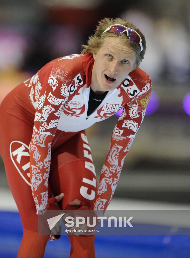 Speed skating World Cup. Second day