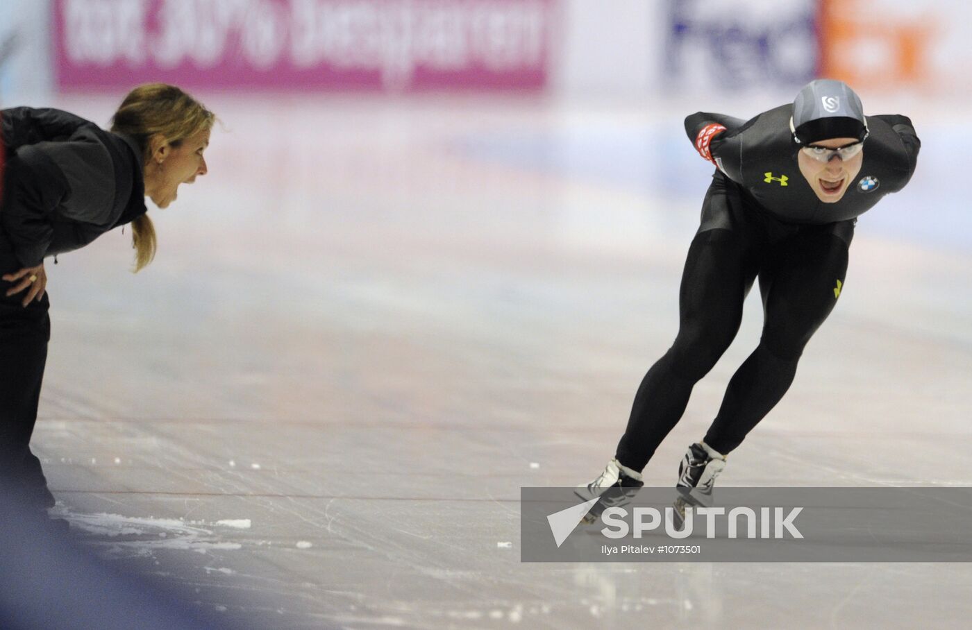 Speed skating World Cup. Second day