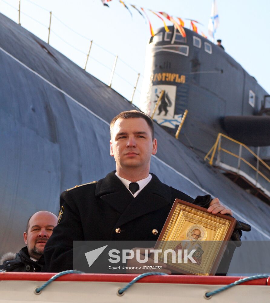 Verkhoturie nuclear submarine