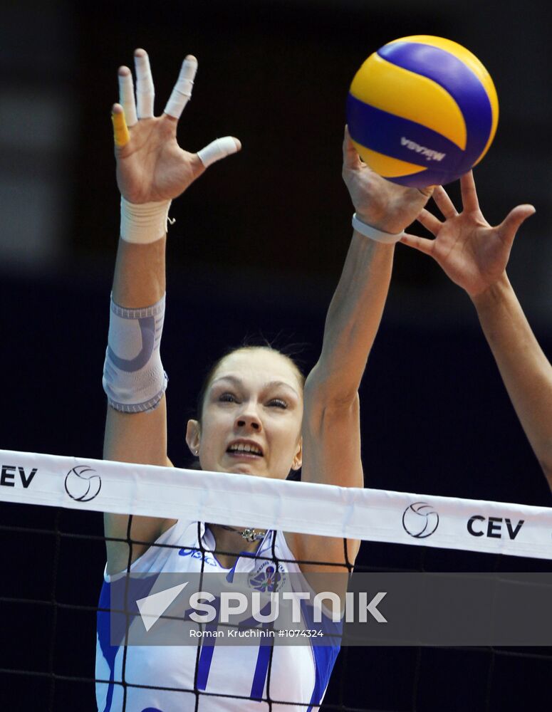 Volleyball Champions League. Match "Fenerbahce" - "Dynamo"