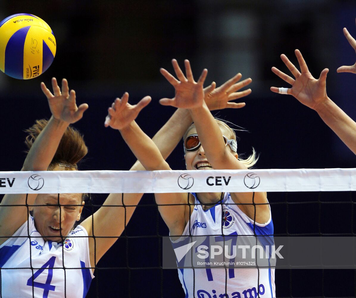Volleyball Champions League. Match "Fenerbahce" - "Dynamo"