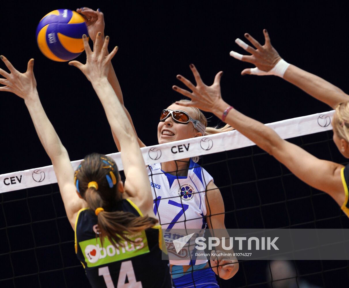 Volleyball Champions League. Match "Fenerbahce" - "Dynamo"
