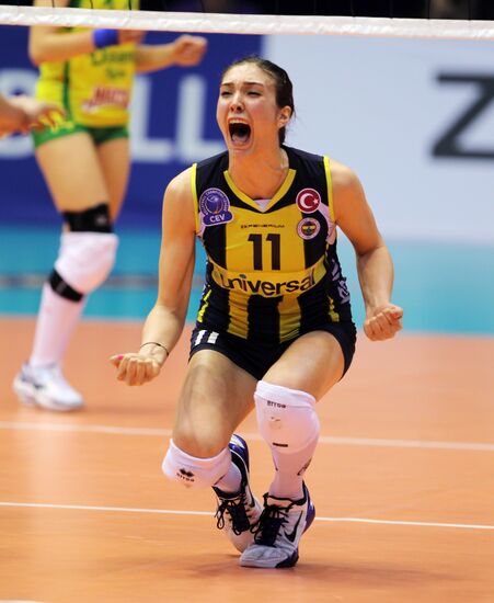 Volleyball Champions League. Match "Fenerbahce" - "Dynamo"