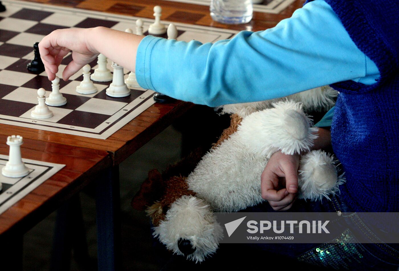 Chess championship among children under 10 years in Vladivostok