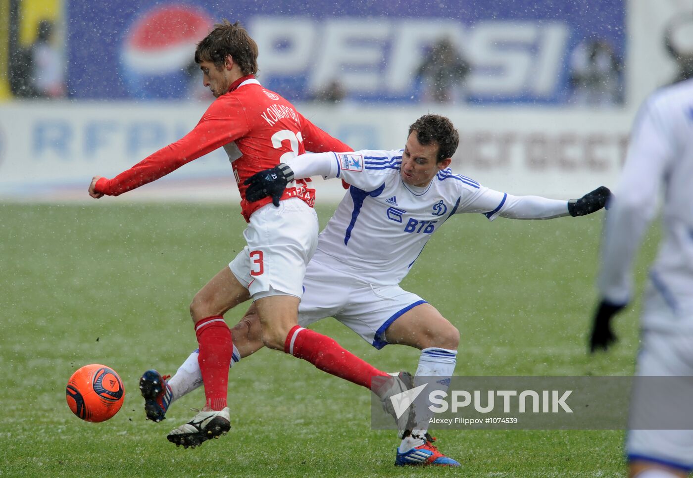 Russian Football Premier League. Dynamo vs. Spartak