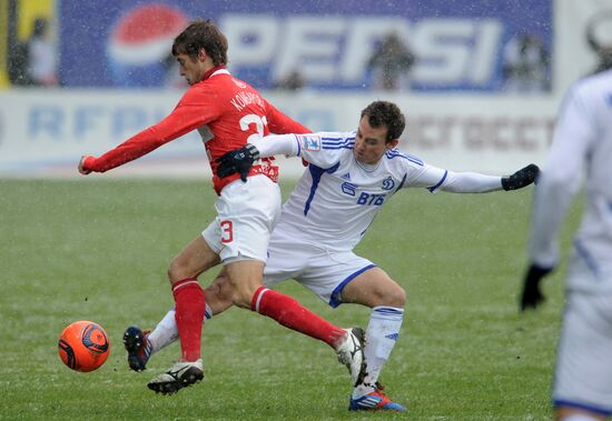 Russian Football Premier League. Dynamo vs. Spartak