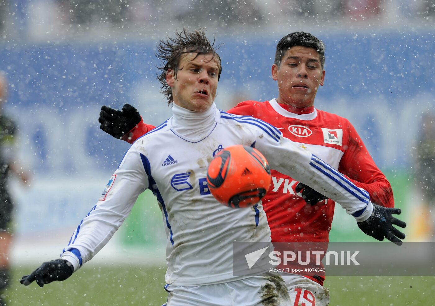 Russian Football Premier League. Dynamo vs. Spartak