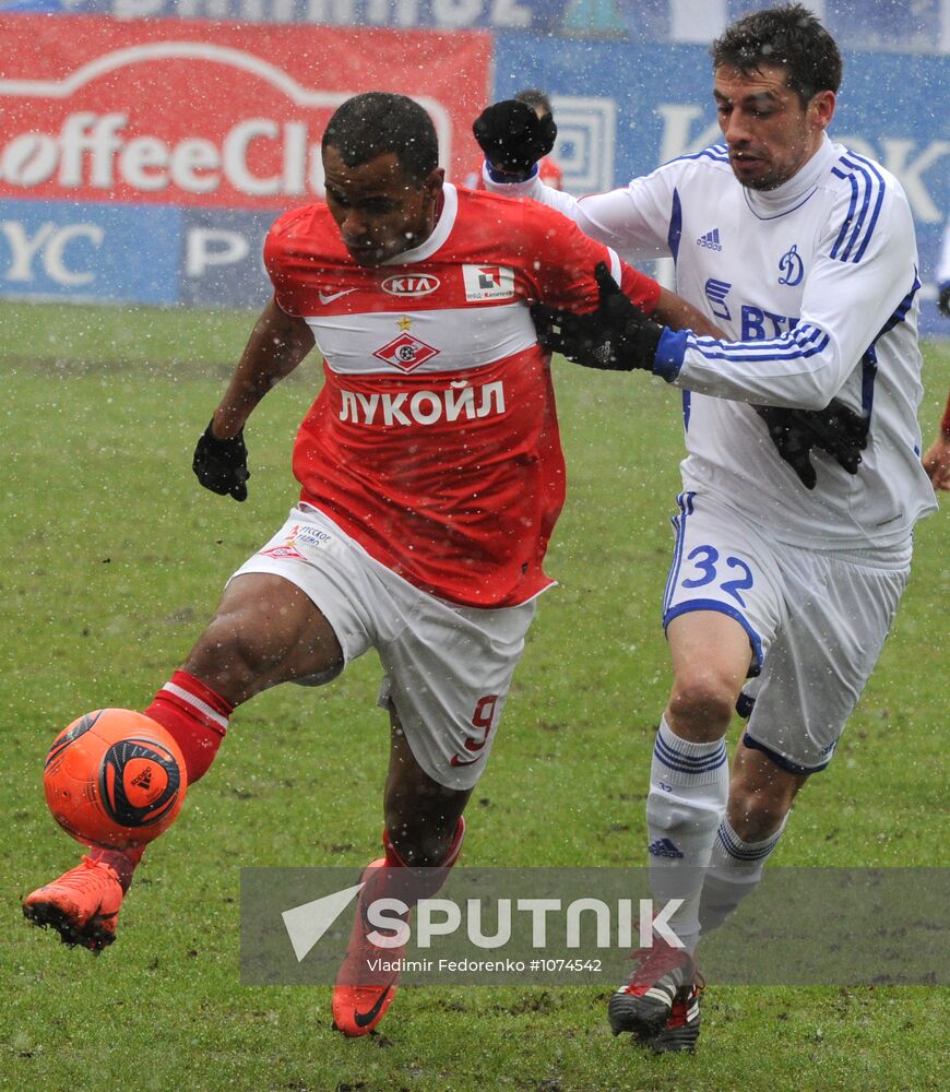 Russian Football Premier League. Dynamo vs. Spartak