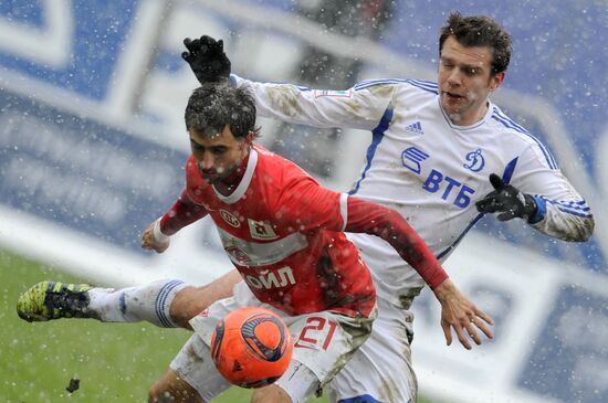 Russian Football Premier League. Dynamo vs. Spartak