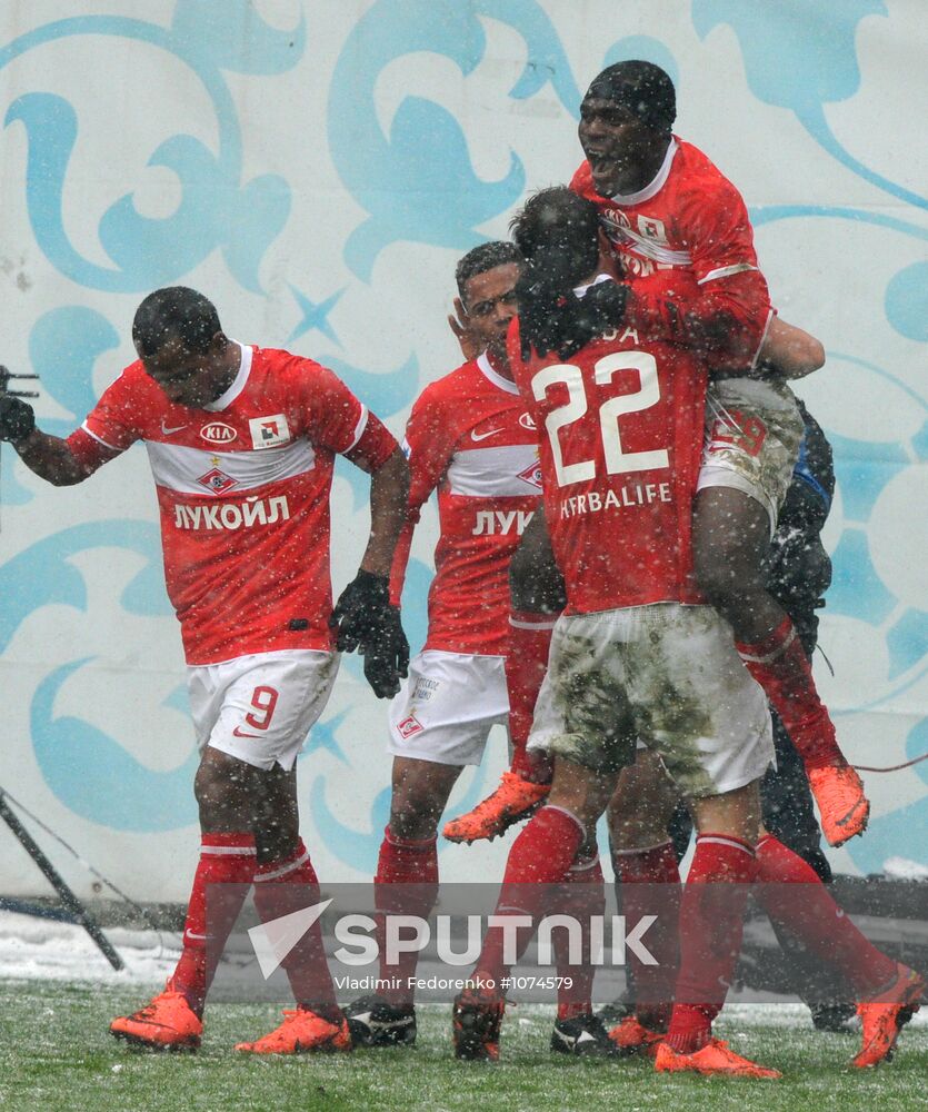 Russian Football Premier League. Dynamo vs. Spartak