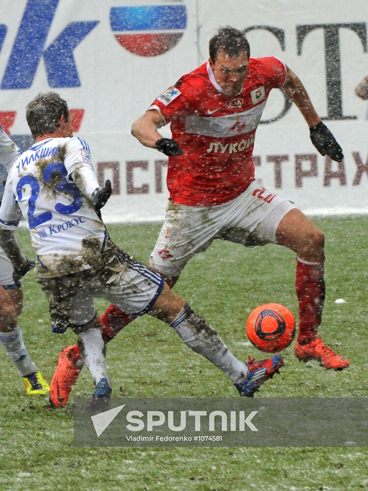 Russian Football Premier League. Dynamo vs. Spartak