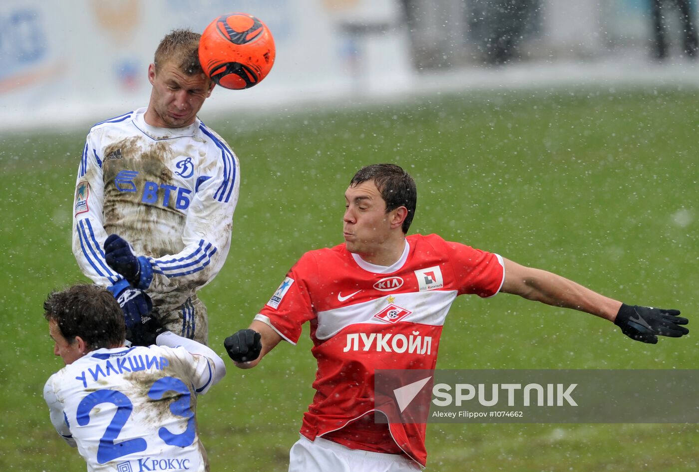 Russian Football Premier League. Dynamo vs. Spartak