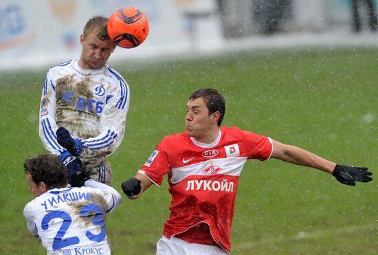 Russian Football Premier League. Dynamo vs. Spartak