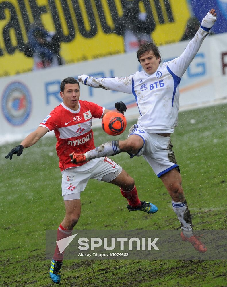 Russian Football Premier League. Dynamo vs. Spartak