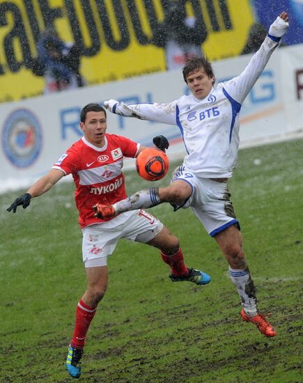Russian Football Premier League. Dynamo vs. Spartak