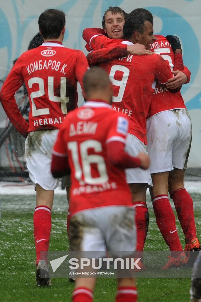 Russian Football Premier League. Dynamo vs. Spartak