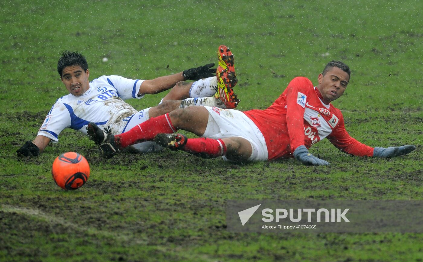 Russian Football Premier League. Dynamo vs. Spartak