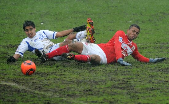 Russian Football Premier League. Dynamo vs. Spartak