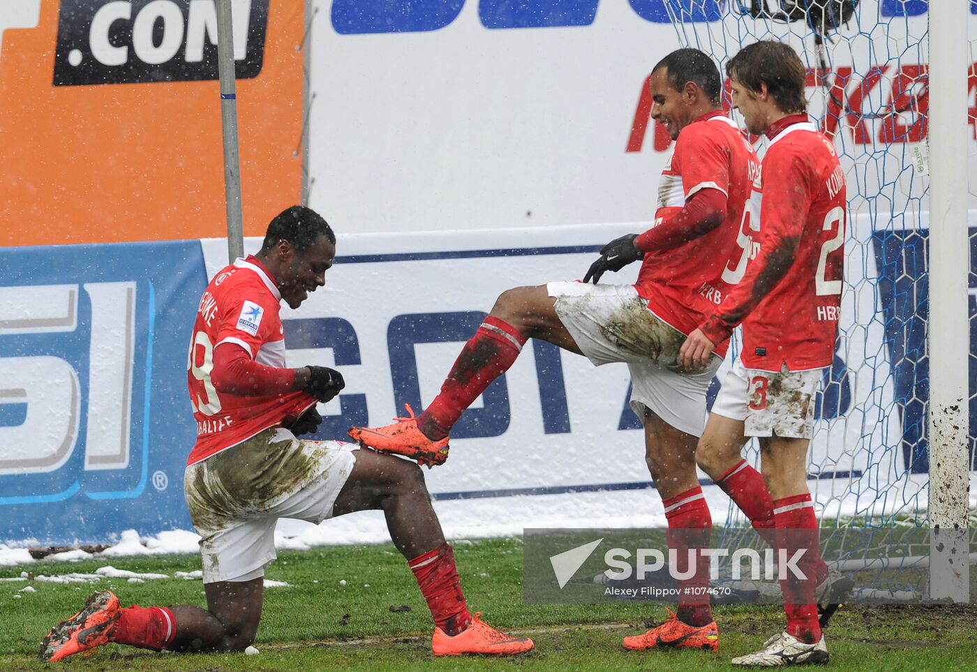 Russian Football Premier League. Dynamo vs. Spartak