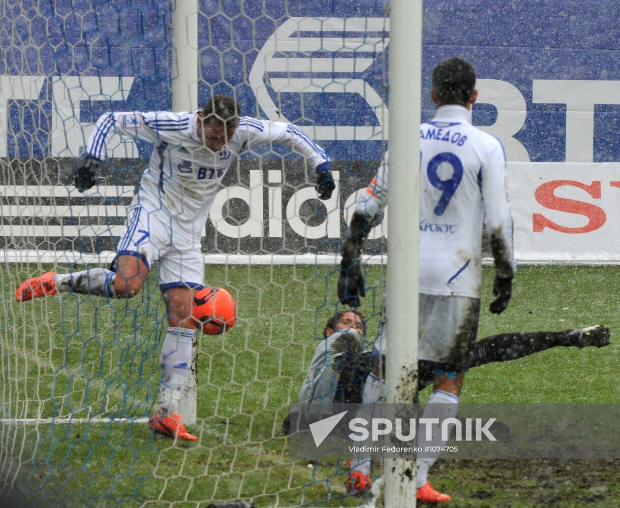 Russian Football Premier League. Dynamo vs. Spartak