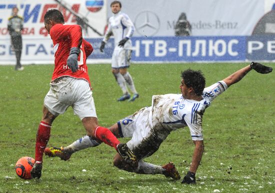 Russian Football Premier League. Dynamo vs. Spartak