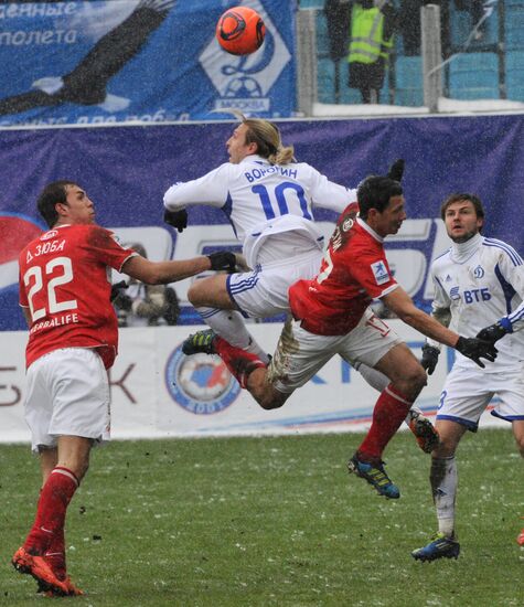 Russian Football Premier League. Dynamo vs. Spartak