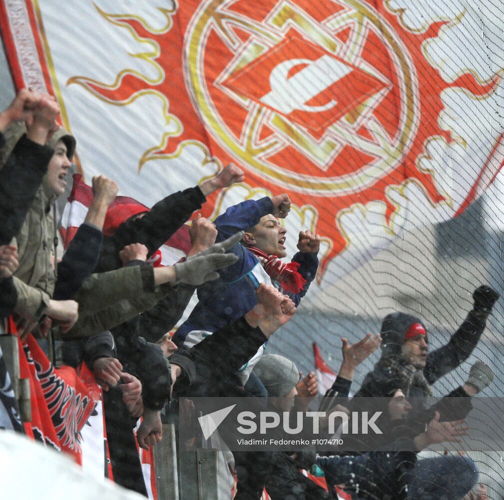 Russian Football Premier League. Dynamo vs. Spartak