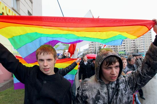 Minsk rally and procession mark Freedom Day