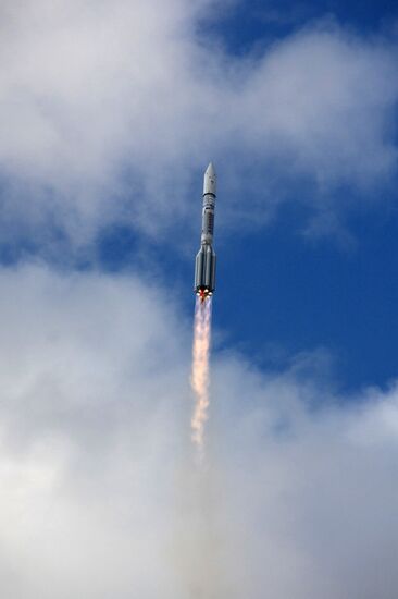Carrier rocket "Proton-M" launched from Baikonur cosmodrome