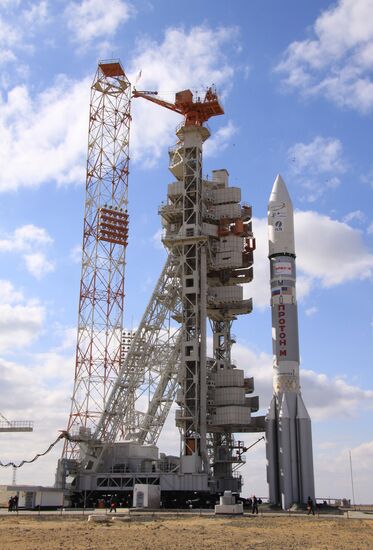 Carrier rocket "Proton-M" launched from Baikonur cosmodrome