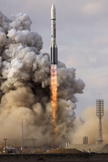 Carrier rocket "Proton-M" launched from Baikonur cosmodrome