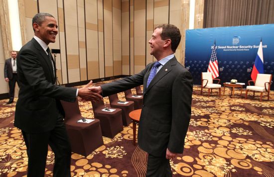 Dmitry Medvedev's visit to South Korea