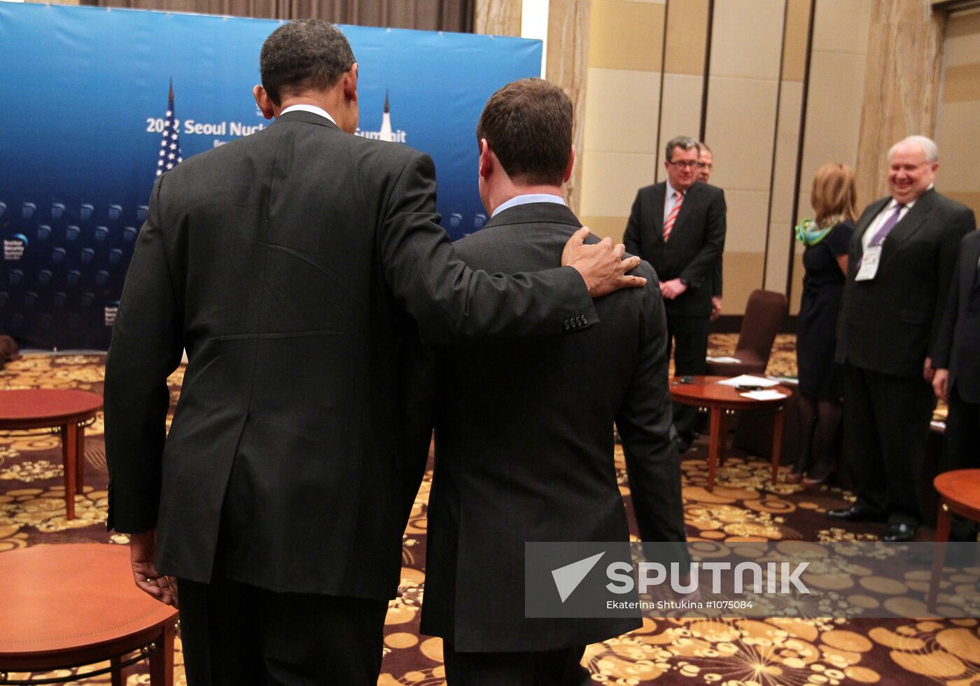 Dmitry Medvedev's visit to South Korea