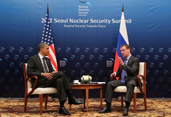 Dmitry Medvedev's visit to South Korea