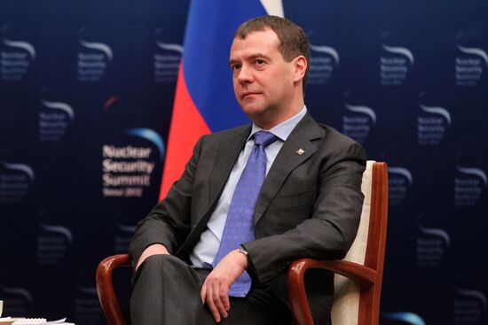 Dmitry Medvedev's visit to South Korea