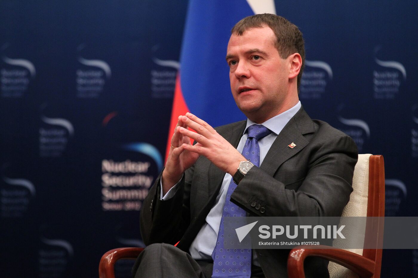 Dmitry Medvedev's visit to South Korea
