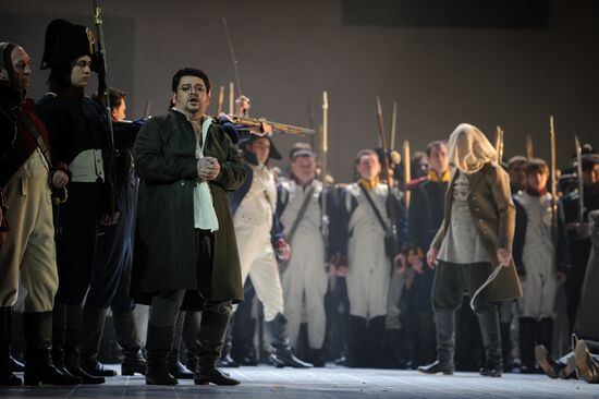 Run through of "War and Peace" opera
