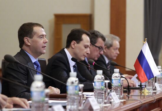 Dmitry Medvedev's visit to South Korea