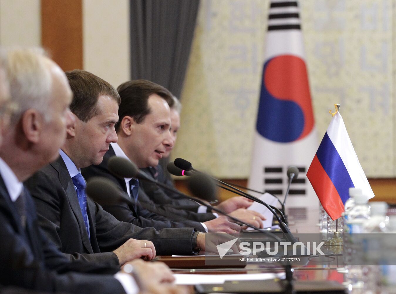 Dmitry Medvedev's visit to South Korea