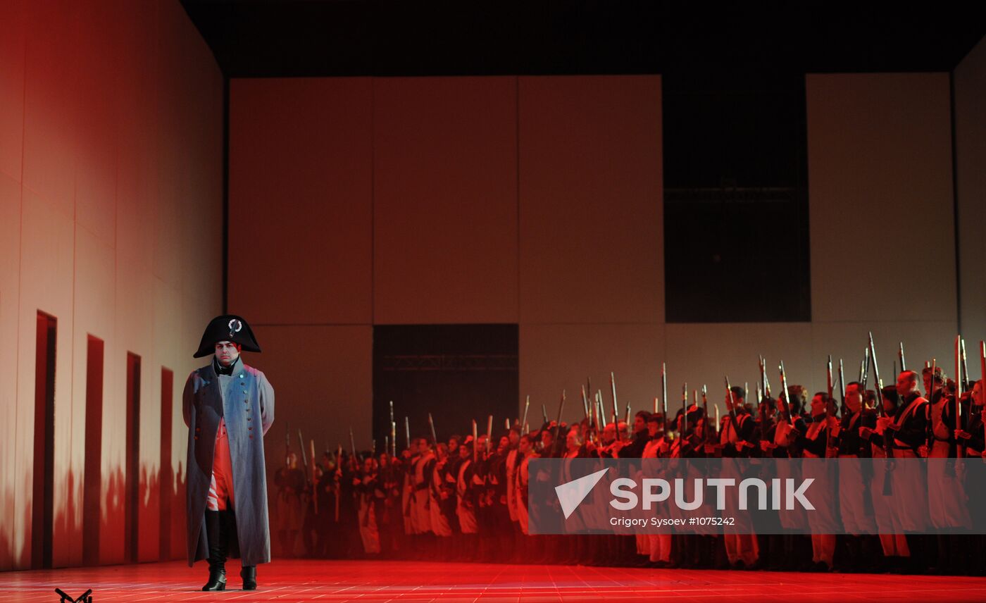 Run through of "War and Peace" opera