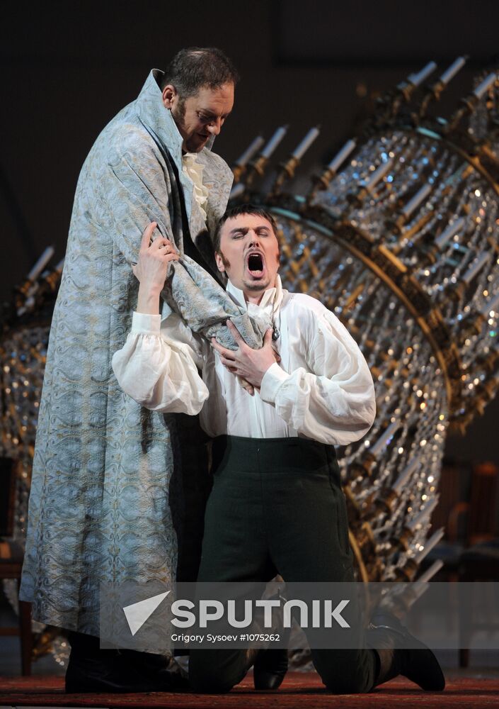 Run through of "War and Peace" opera