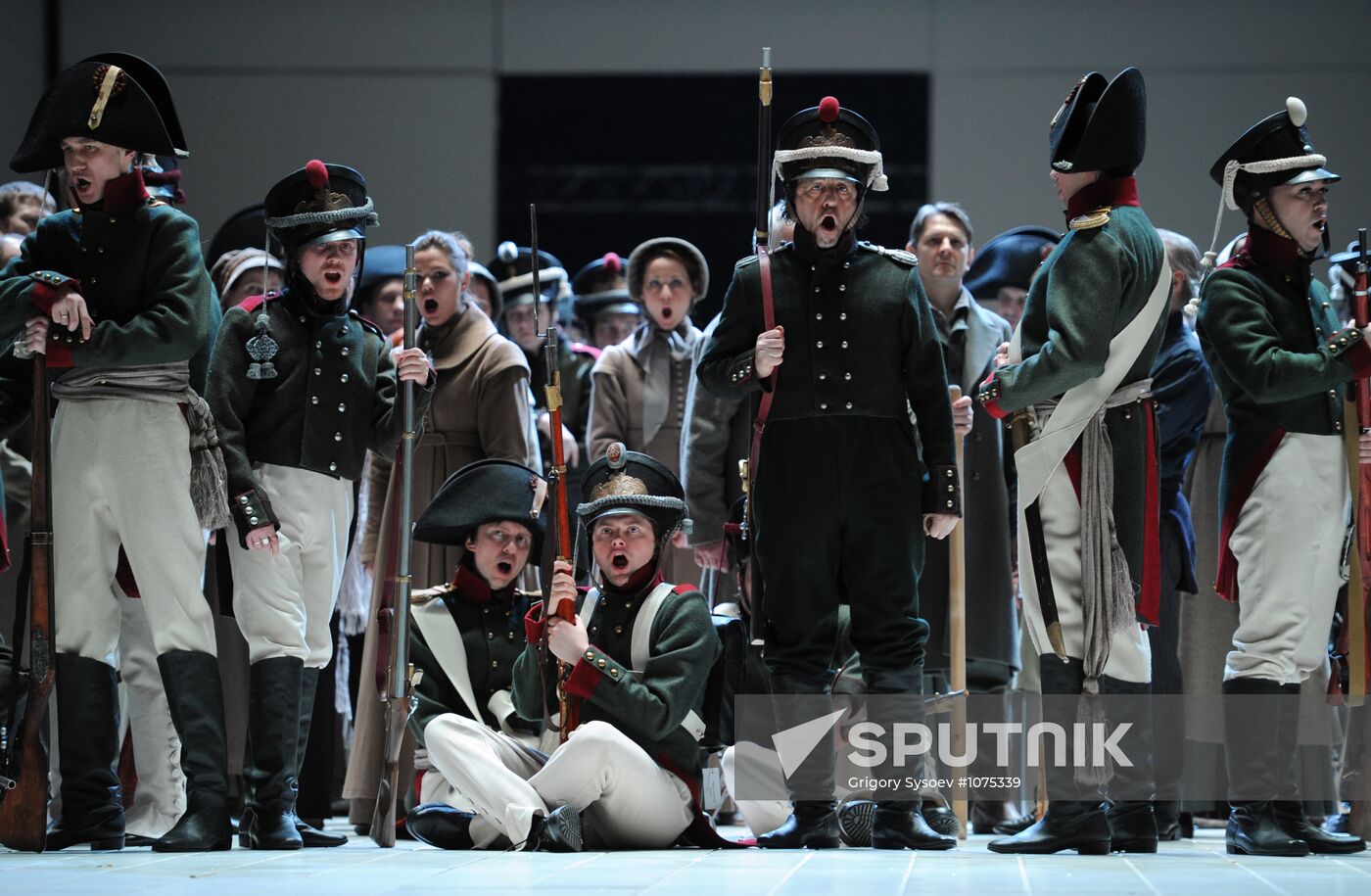 Run through of "War and Peace" opera
