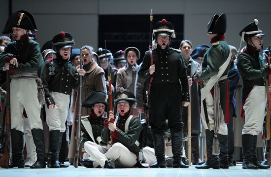Run through of "War and Peace" opera