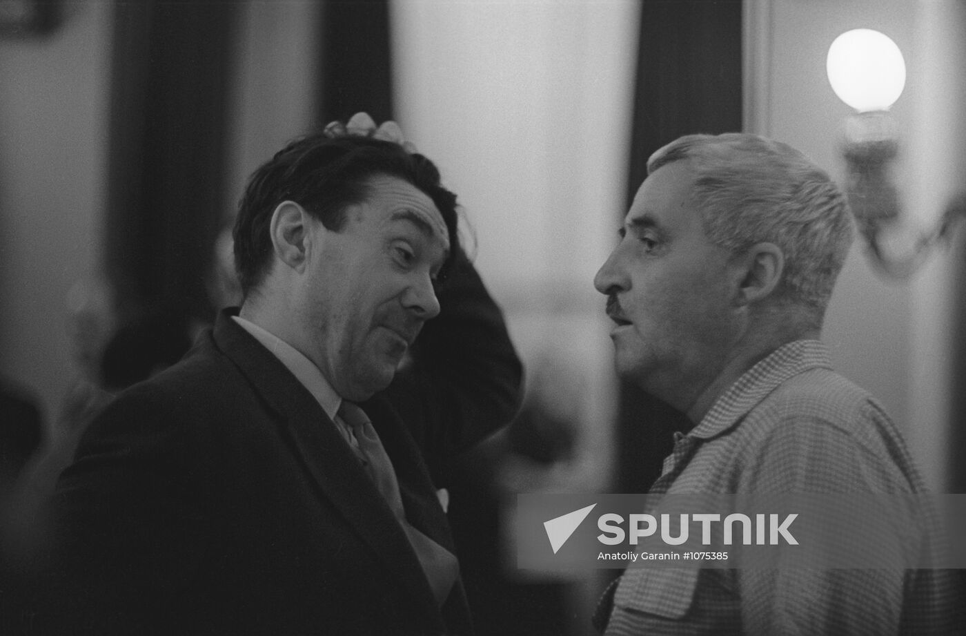 Writers Boris Polevoy and Konstantin Simonov