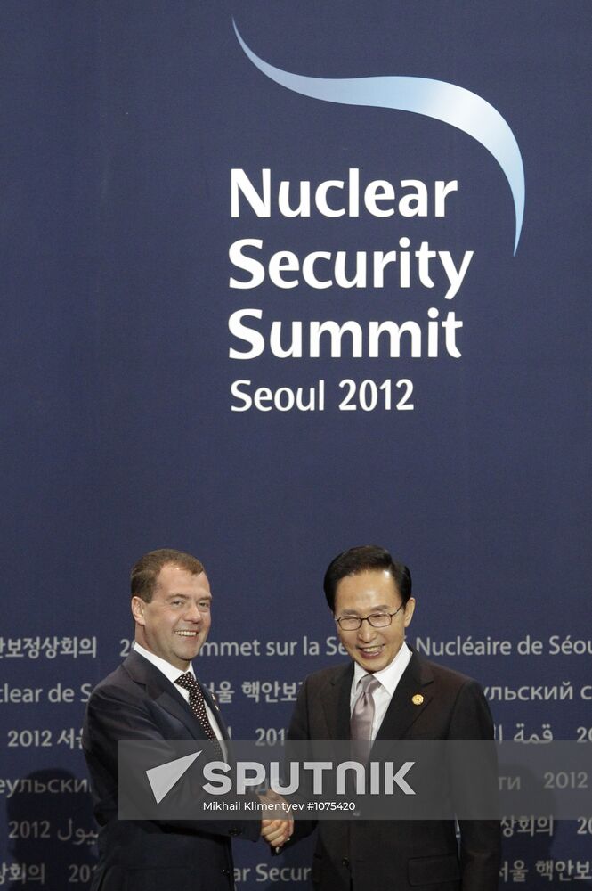 Dmitry Medvedev's visit to South Korea