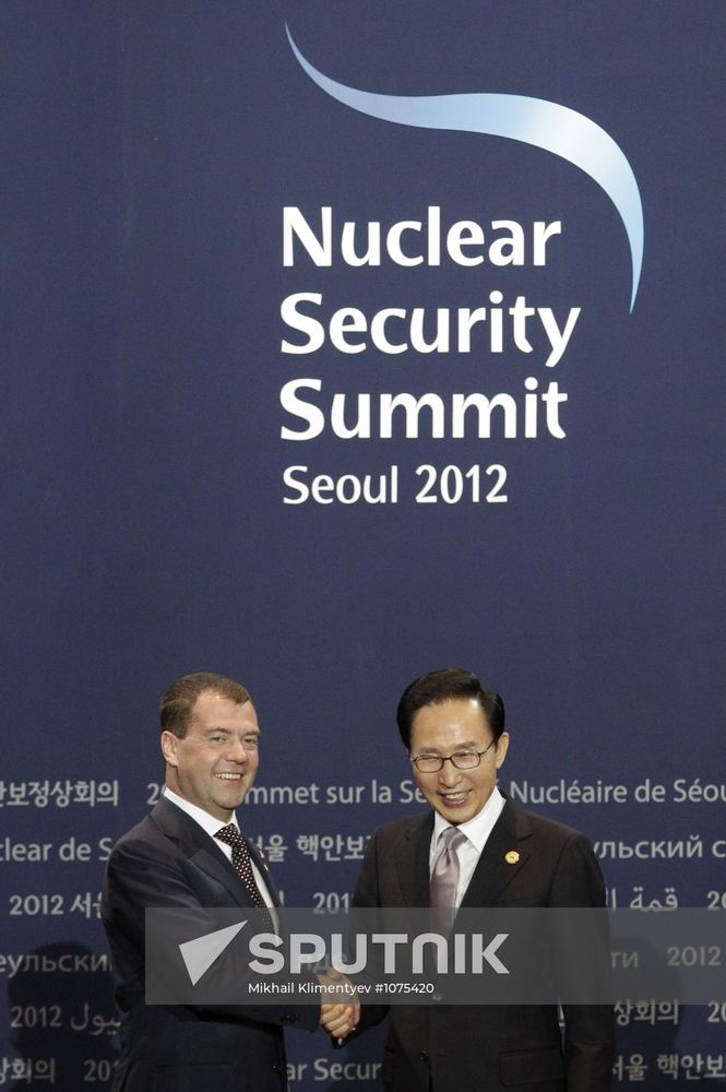 Dmitry Medvedev's visit to South Korea