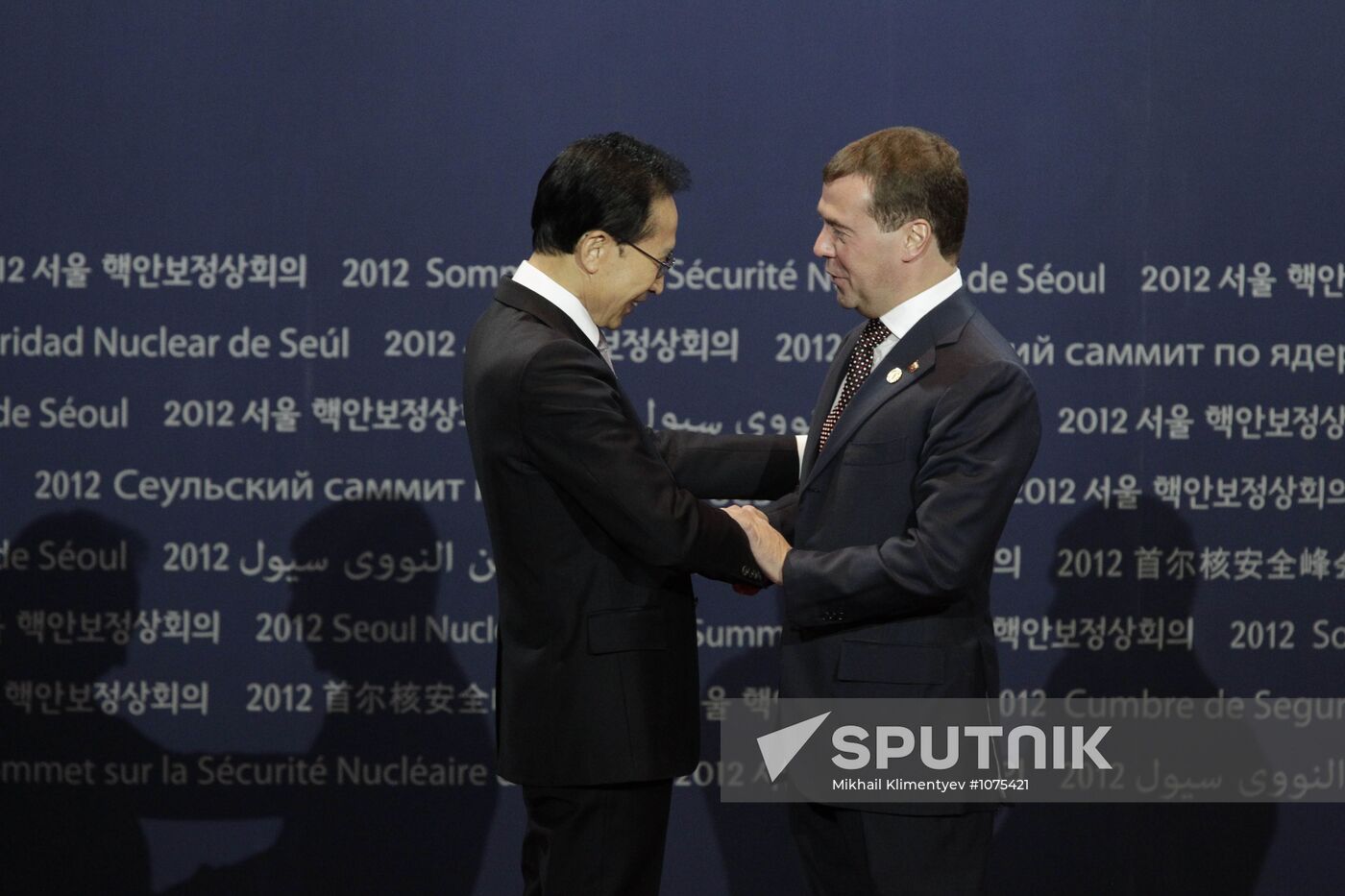 Dmitry Medvedev's visit to South Korea