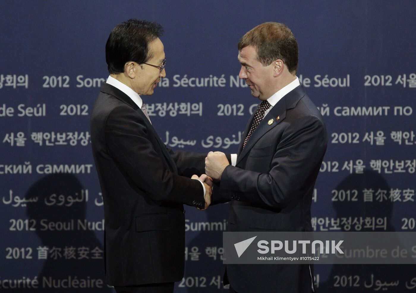 Dmitry Medvedev's visit to South Korea