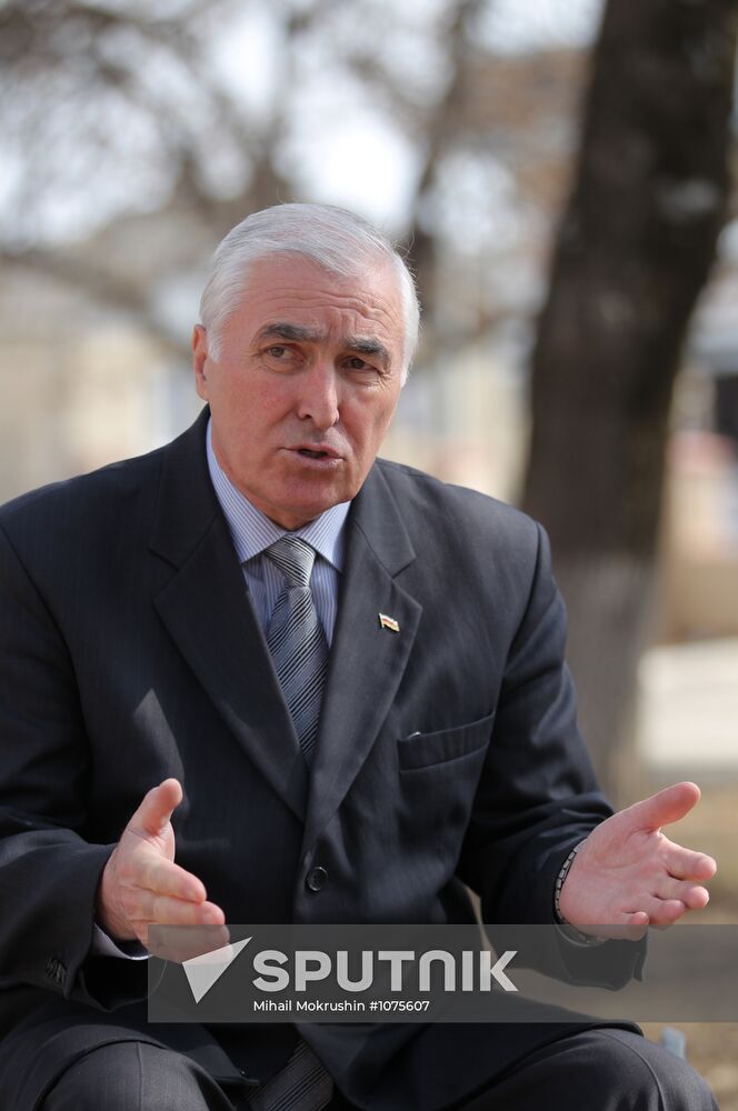 South Ossetian presidential candidates